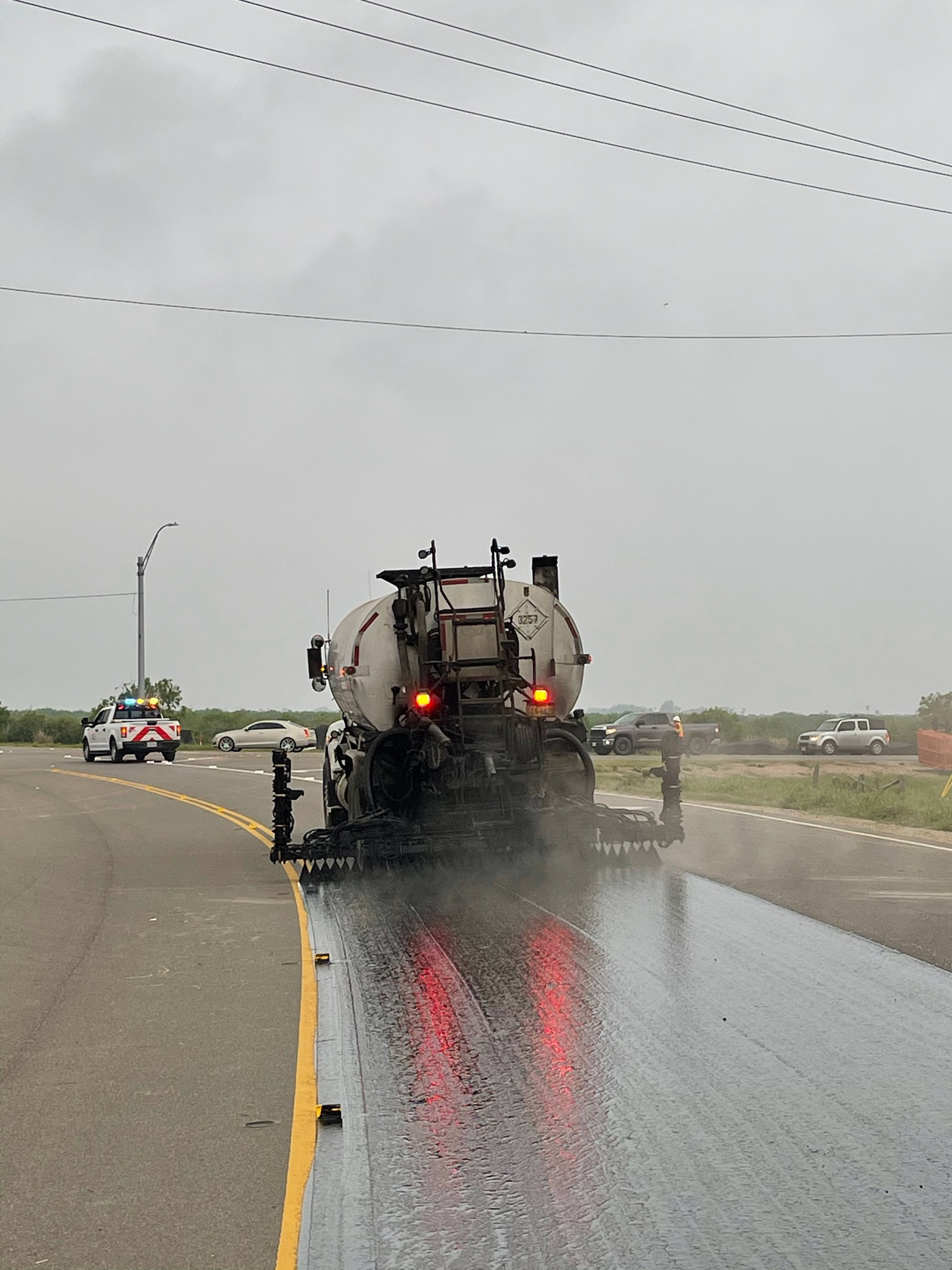 Seal Coat Road Resurfacing Brannan Paving Victoria TX